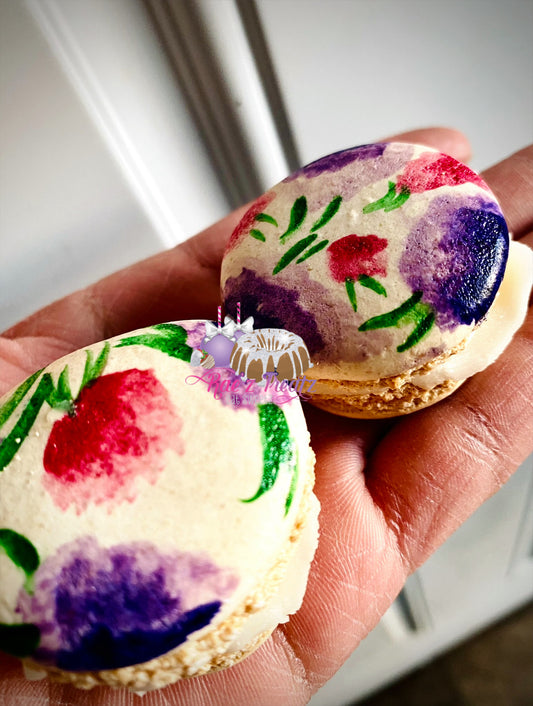 Decorated Macarons